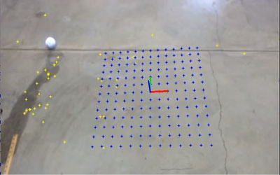 طراحی بینایی ماشین واقعی افزوده برای ربات کروی در نرم افزار Matlab